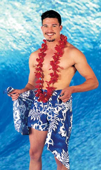 Men's Hawaiian Swimwear